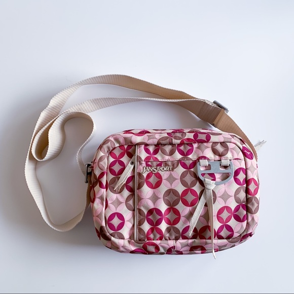 Jansport Handbags - JanSport adventure shoulder sling bag pack canvas